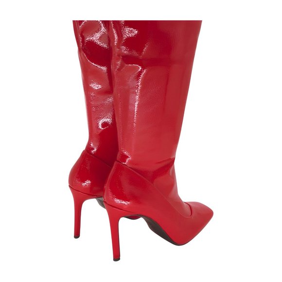 I.N.C. Women's KEENAH Over-The-Knee Bot Wonder Woman Devil Halloween Size 7 M - Picture 2 of 7